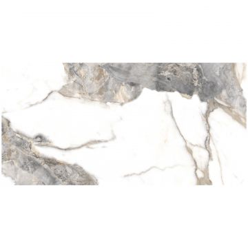 Керамогранит Энфейс Perito / Marble 160х80 см серый ENMAR8002HG80160, Moreno, Ennface