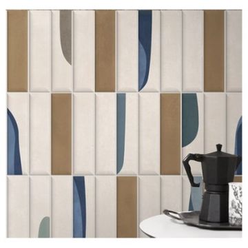 Керамогранит Энфейс Mira / Colour (однотонная) 30х7,5 см бежевый ENCLR6033MT730, Beige, Ennface