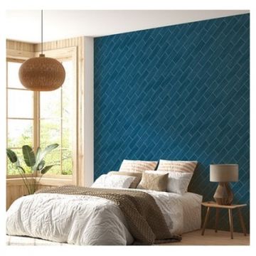 Керамогранит Энфейс Camelot / Colour (однотонная) 22,5х7,5 см темно-серый ENCLR6051MT722, Indigo, Ennface