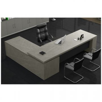 Керамогранит Энфейс Pietra / Marble (под мрамор) 240х80 см серый ENMAR3014DM80240, Grey, Ennface