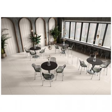 Керамогранит Энфейс Granite / Fabric (под ткань) 300х80 см белый глянцевая ENFBD3003GL80300, Bianco, Ennface