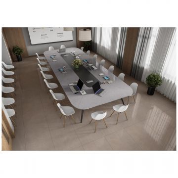 Керамогранит Энфейс Granite / Fabric (под ткань) 300х80 см бежевый ENFBD3005GL80300, Barley, Ennface