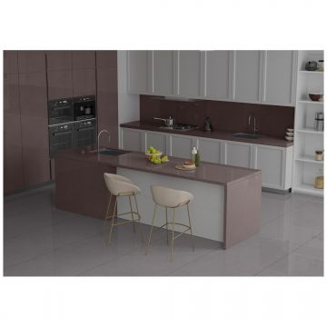 Керамогранит Энфейс Granite / Fabric (под ткань) 300х80 см серый ENFBD3006GL80300, Coco, Ennface