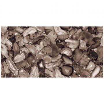 Керамогранит Энфейс Volcanic / Accent (декоративная) 120х60 см серый ENACN1013HG60120, Agate, Ennface