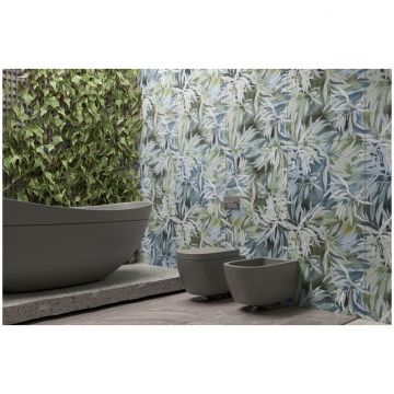 Керамогранит Энфейс Jungle / Floral (растительный dcor) 120х60 см разноцветный глянцевая, ректификат ENFLR8015GU60120, Ennface