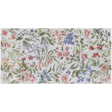 Керамогранит Энфейс Fragrance / Floral (растительный dcor) 120х60 см разноцветный глянцевая, ректификат ENFLR8016GU60120, Ennface