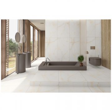 Керамогранит Энфейс Onice / Onyx (под оникс) 120х60 см бежевый ENONX1010MT60120, Avorio, Ennface