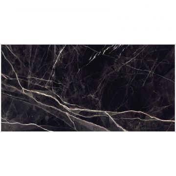 Керамогранит Нексион Accademia 120х240 см черный F86ACDK0YR0, Calacatta Nero, Nexion, Lapato Matt, Full Lappato