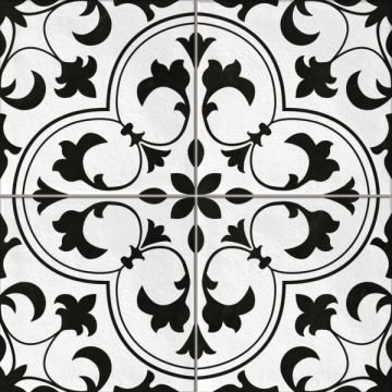 Керамогранит Cersanit (Церсанит) Sevilla пэчворк белый (SE4R053) 40х40 см, 17220