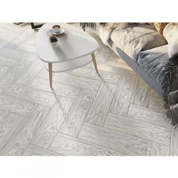 Керамогранит Cersanit (Церсанит) Bristolwood серый рельеф 18,5х59,8 см, 15938