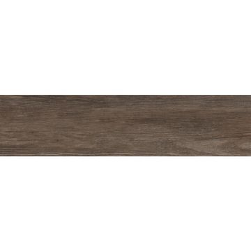 Керамогранит Cersanit (Церсанит) Rustic темно-коричневый ректификат 21,8x89,8 см, WR4T513