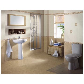 Декор Церсанит Brava 25х20 см бежевый глянцевая BR2B011, Cersanit