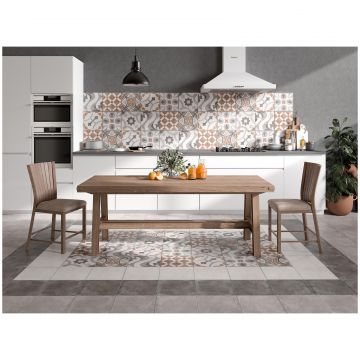 Ступень Церсанит Carpet 29,8х29,8 см коричневый рельефная C-CP4A116D, Cersanit