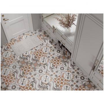 Ступень Церсанит Carpet 29,8х29,8 см коричневый рельефная C-CP4A116D, Cersanit