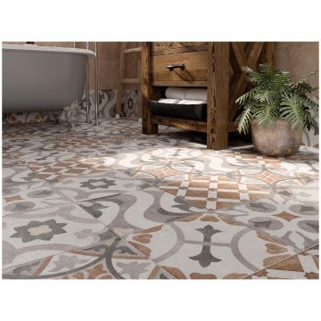 Ступень Церсанит Carpet 29,8х29,8 см коричневый рельефная C-CP4A116D, Cersanit