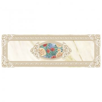 Декор Церсанит Carara 60х20 см бежевый глянцевая CR2S011DT, Carra, Cersanit