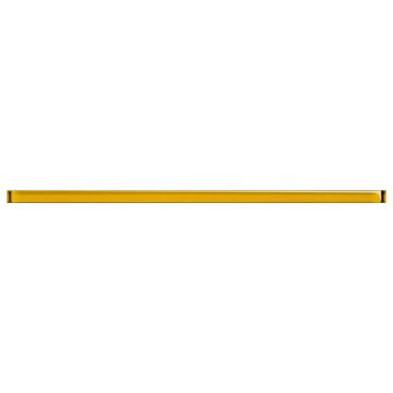 Бордюр Церсанит Universal Glass 60х2 см желтый глянцевая UG1L061, Cersanit