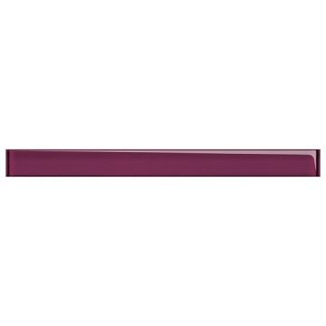 Вставка Церсанит Universal 45х4 см фиолетовый глазурованная UG1H221, Glass, Cersanit