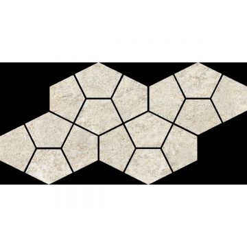 Мозаика Italon (Италон) Магма Айс Призм 20,5х41,3 см, 620110000244