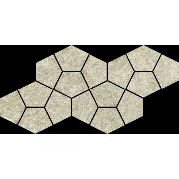 Мозаика Italon (Италон) Магма Минерал Призм 20,5х41,3 см