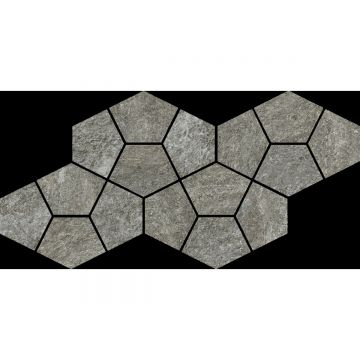 Мозаика Italon (Италон) Магма Фог Призм 20,5х41,3 см