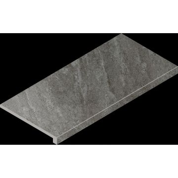 Ступень фронтальная Italon (Италон) Магма Графит Грип 33x60 см, 620070002964