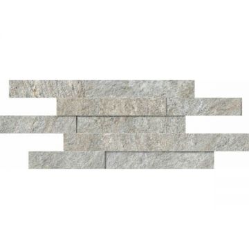 Мозаика Italon (Италон) Магма Сильвер Брик 3D 28х78 см,
