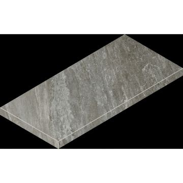 Ступень угловая левая Italon (Италон) Магма Фог Грип 33x60 см, 620070002973