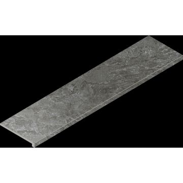 Ступень угловая правая Italon (Италон) Магма Графит 33х120 см, 620070002984