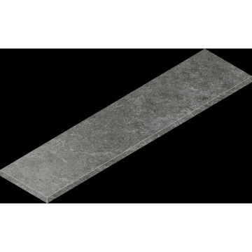 Ступень угловая левая Italon (Италон) Магма Графит 33х120 см, 620070002989