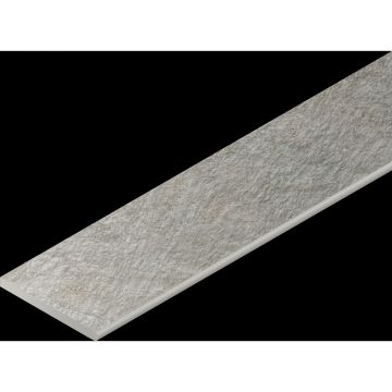 Бортик закругленный правый Italon (Италон) Магма Сильвер 30х120 см, 620090001321