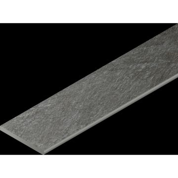 Бортик закругленный правый Italon (Италон) Магма Графит 30х120 см, 620090001323