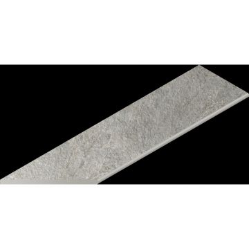 Бортик закругленный левый Italon (Италон) Магма Сильвер 30х120 см, 620090001326