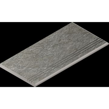 Ступень закругленная правая Italon (Италон) Магма Фог грип 30х60 см, 620040000254