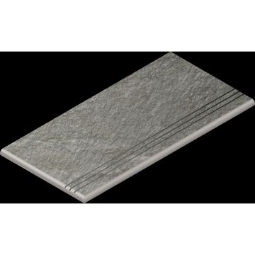 Ступень закругленная левая Italon (Италон) Магма Фог грип 30х60 см, 620040000259