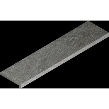 Ступень угловая правая Italon (Италон) Магма Графит 33х60 см, 620070003034