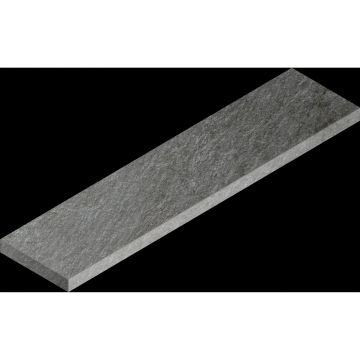 Ступень угловая левая Italon (Италон) Магма Графит 33х60 см, 620070003039