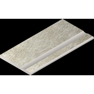 Бортик с выемкой закругленный Italon (Италон) Магма Минерал 30х60 см, 620090001345