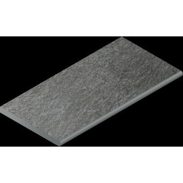 Бортик закругленный Italon (Италон) Магма Графит 30х60 см, 620090001363