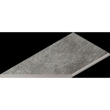 Бортик закругленный левый Italon (Италон) Магма Фог 30х60 см, 620090001372