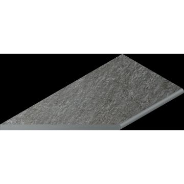 Бортик закругленный левый Italon (Италон) Магма Графит 30х60 см, 620090001373