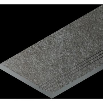 Бортик правый Italon (Италон) Магма Графит Грип 30х60 см, 620090001383