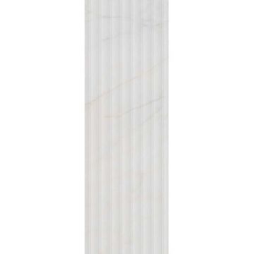 Плитка настенная Kerama Marazzi (Керама Марацци) Греппи белый структура обрезной 40х120 см, толщ. 12 мм (14034R)