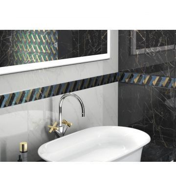 Бордюр Kerama Marazzi (Керама Марацци) Алькала 7х30 см, толщ. 11 мм (AD/B461/SG9322)