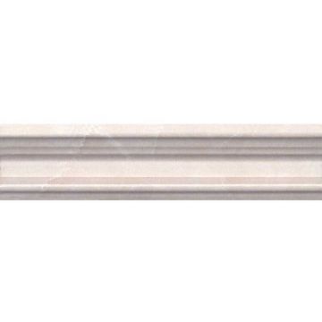 Бордюр Kerama Marazzi (Керама Марацци) Баккара беж темный багет 5х20 см, толщ. 19 мм (BLB023)