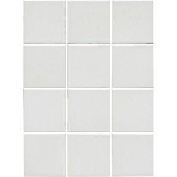 Агуста белый натуральный 9,8х9,8 из 12 частей 9,8x9,8x7 см Керама Марацци 1332