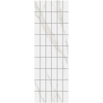 Декор чипсет Алентежу белый матовый обрезной 30x89,5x0,9 см Керама Марацци KMD2PTG007BR