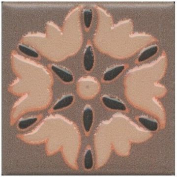 Вставка Анвер 12 коричневый 4,85x4,85x6,9 см Керама Марацци OS/C178/21052
