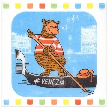 Декор Большое путешествие Venezia 20х20х6,9 см Керама Марацци NT/A213/5009