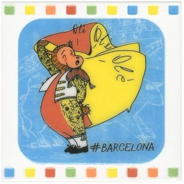 Декор Большое путешествие Barcelona 20х20 см Керама Марацци NT/A264/5009
